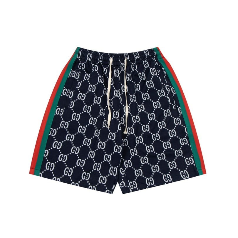 GG Shorts Monogram Stripe Navy