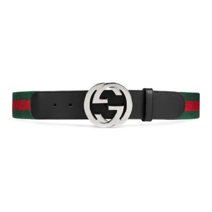Belt Gucci GG Stripe Black GC010