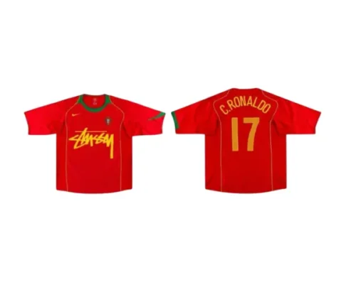 Camiseta Edición Especial Retro Portugal x Stüssy
