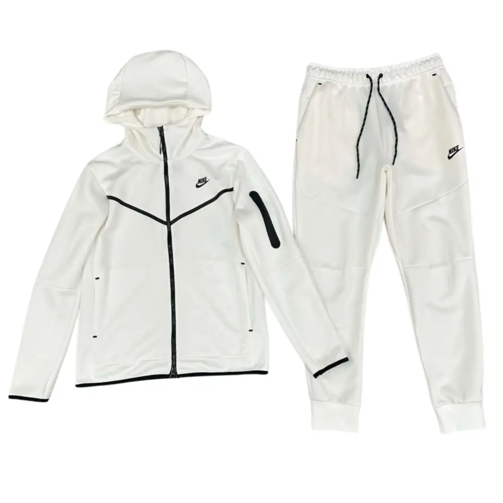 Conjunto NIKE TECH Fleece «Blanco» Algodon Real