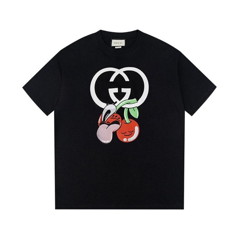 GG T-shirt Cherry Black