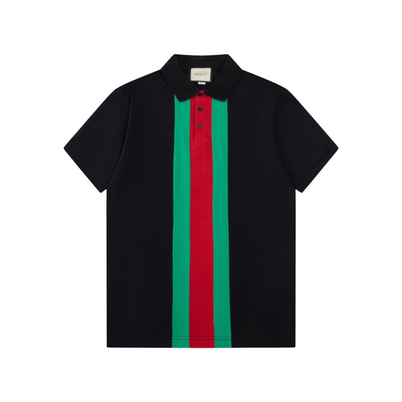 GG Polo Vertical Stripe Logo