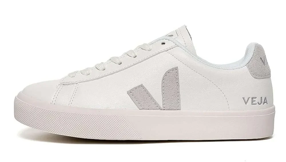 Veja Women's Campo Chromefree Leather - White Natural Suede