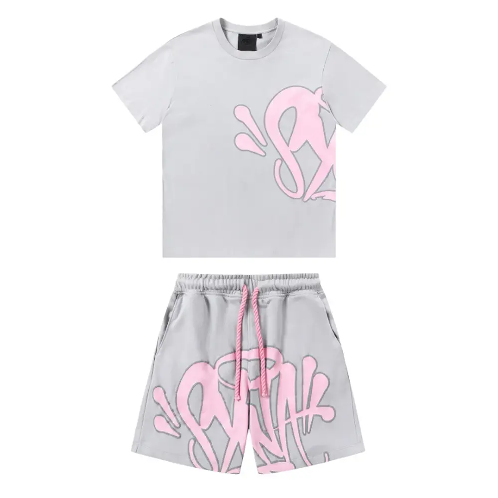 Syna World Grey Pink Short set