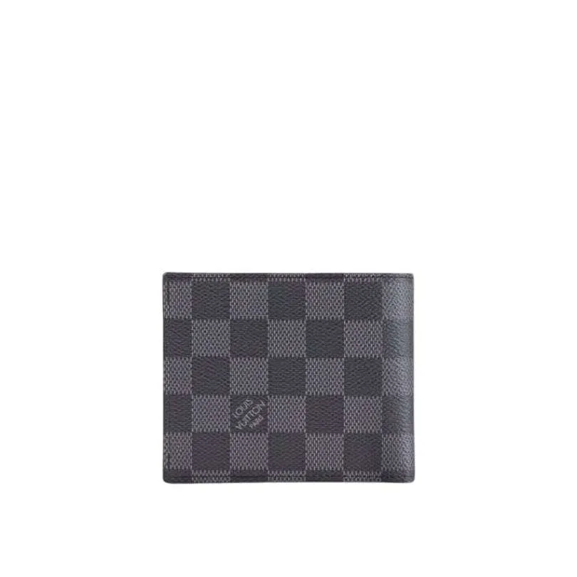 Wallet Louis Vuitton Damier in Graphite Canvas LV068