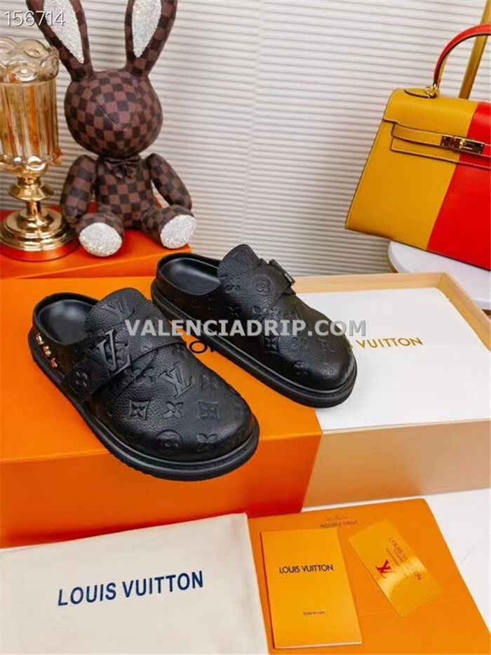 Chanclas Louis Vuitton - Negro