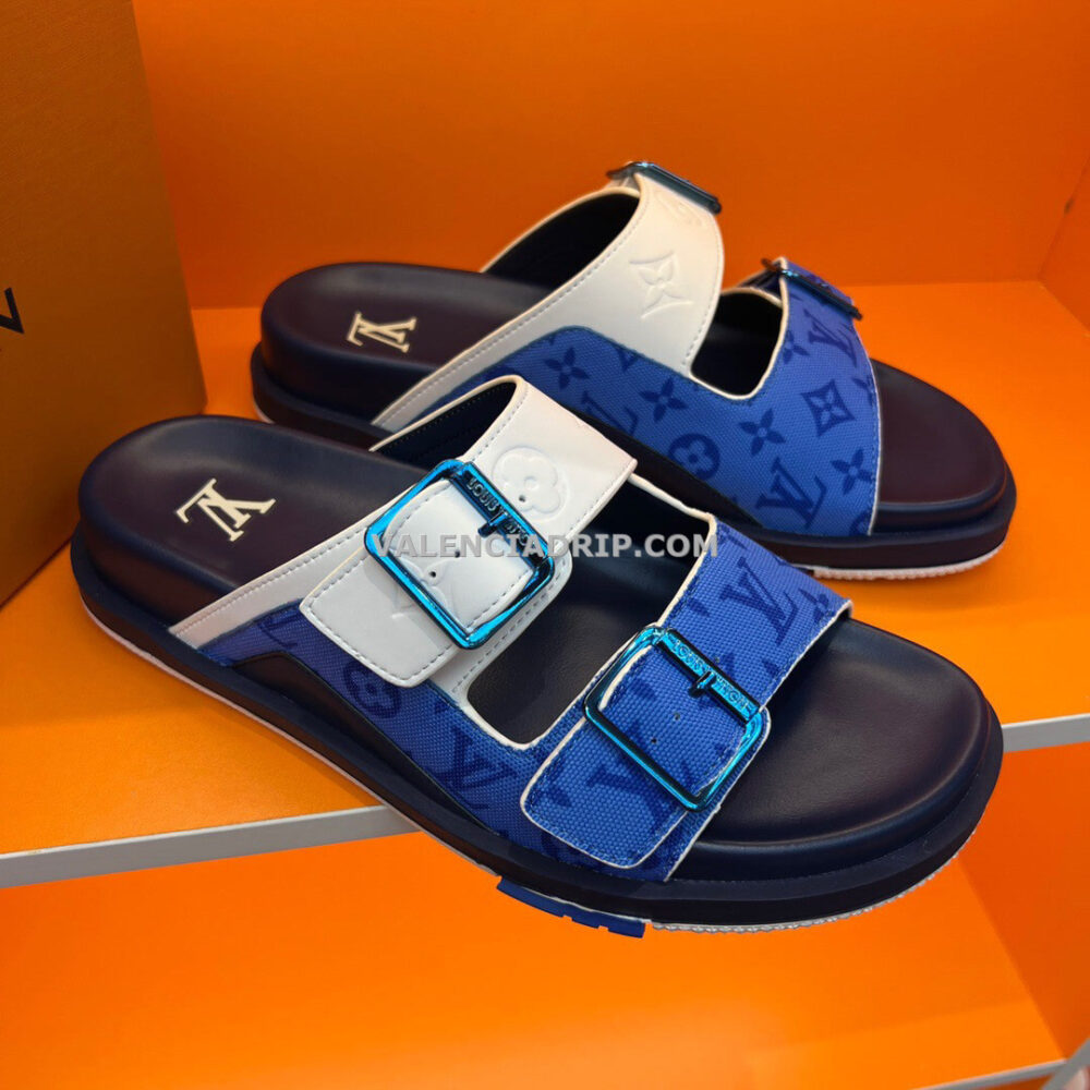 Chanclas Louis Vuitton - Azul