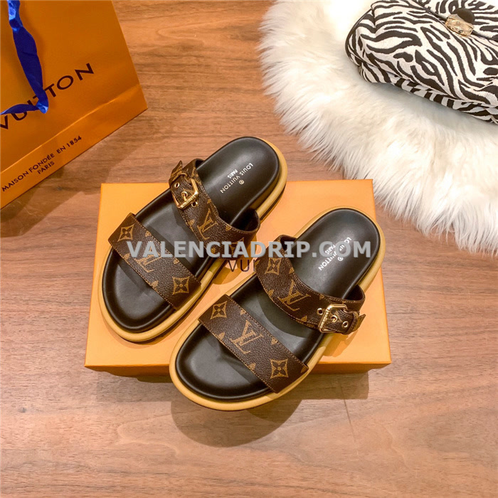 Chanclas Louis Vuitton - Marrón