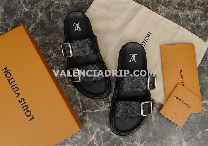 Chanclas Louis Vuitton - Negro