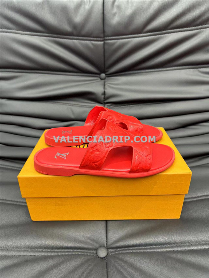 Chanclas Louis Vuitton - Rojo