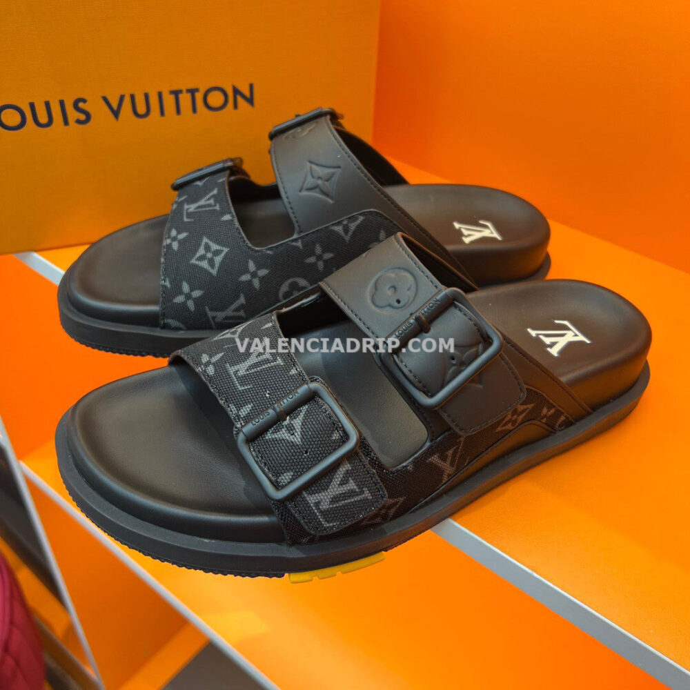 Chanclas Louis Vuitton - Negro