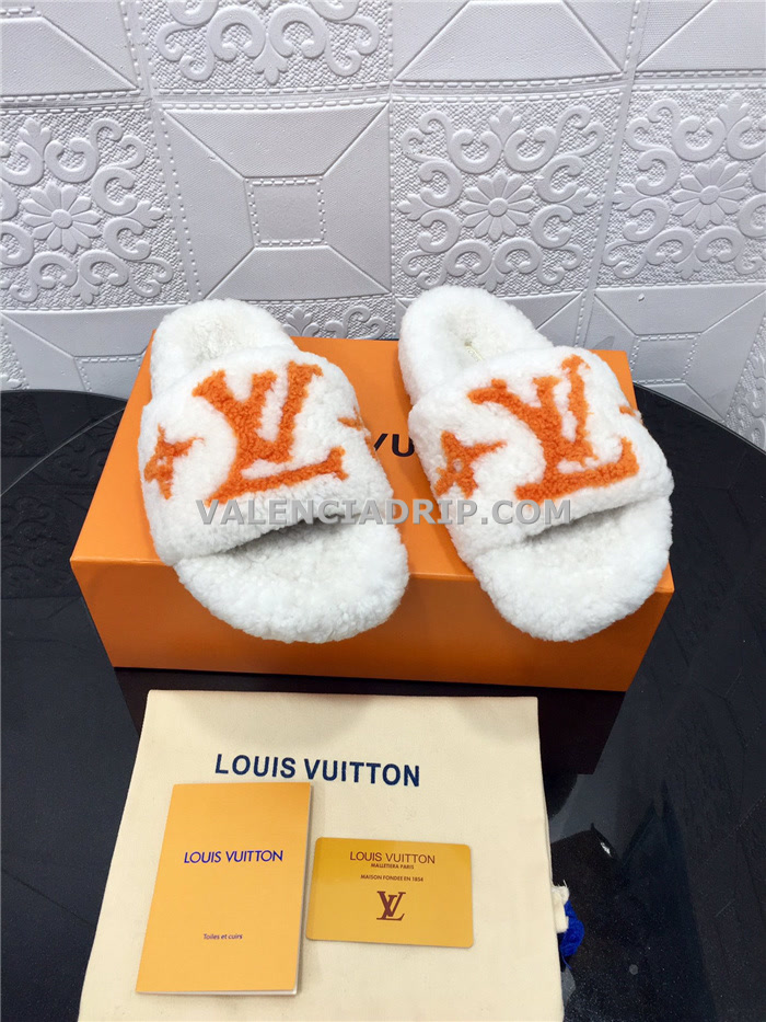 Chanclas Louis Vuitton - Blanco