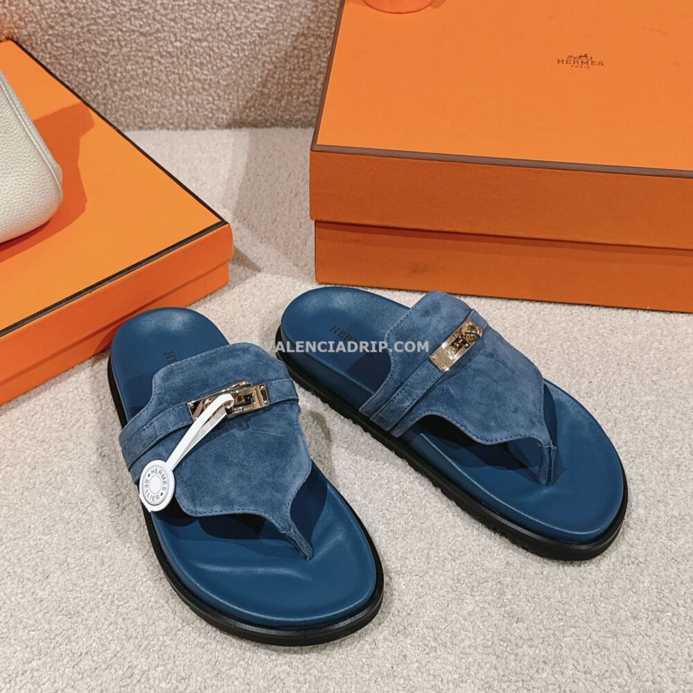 Chanclas Hermes - Azul