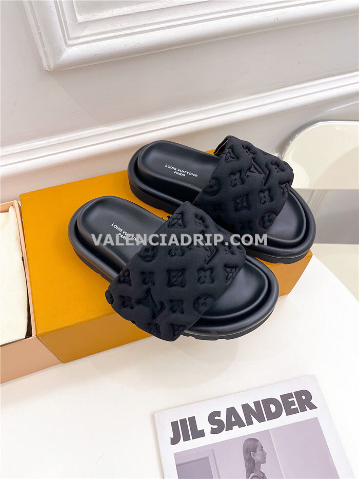 Chanclas Louis Vuitton - Negro