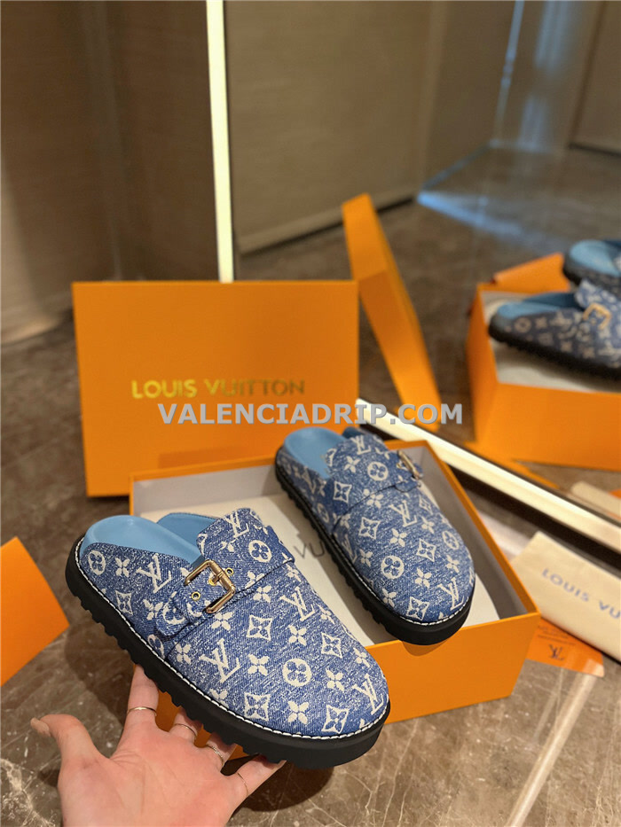 Chanclas Louis Vuitton - Azul