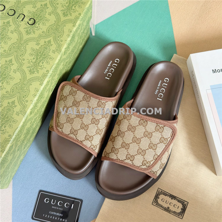 Chanclas GUCCI - Marrón