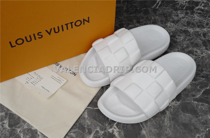 Chanclas Louis Vuitton - Blanco