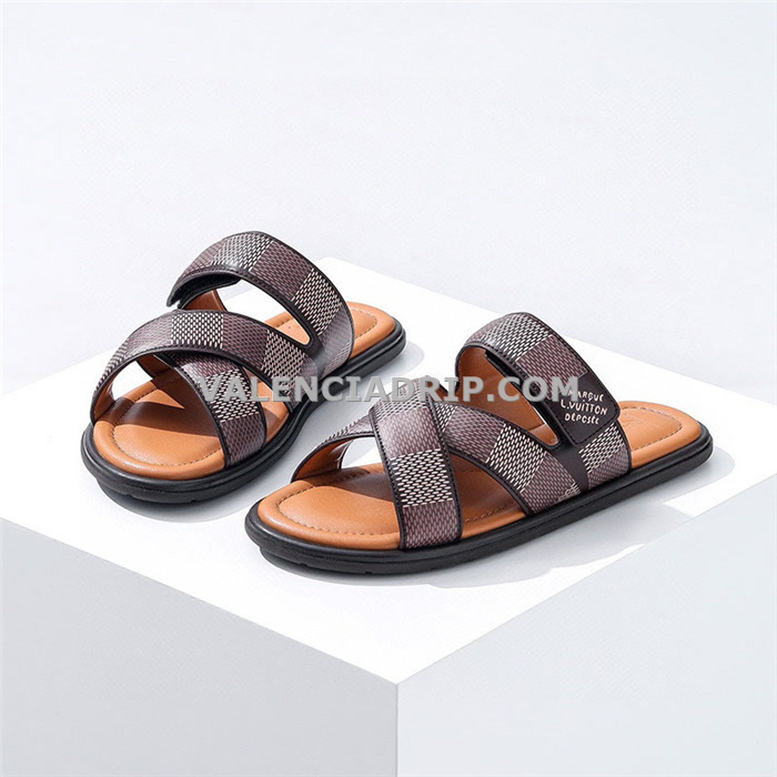 Chanclas Louis Vuitton - Marrón