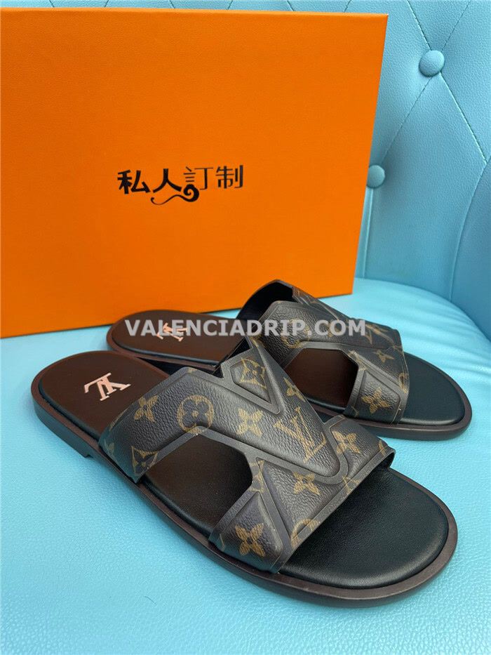 Chanclas Louis Vuitton - Negro