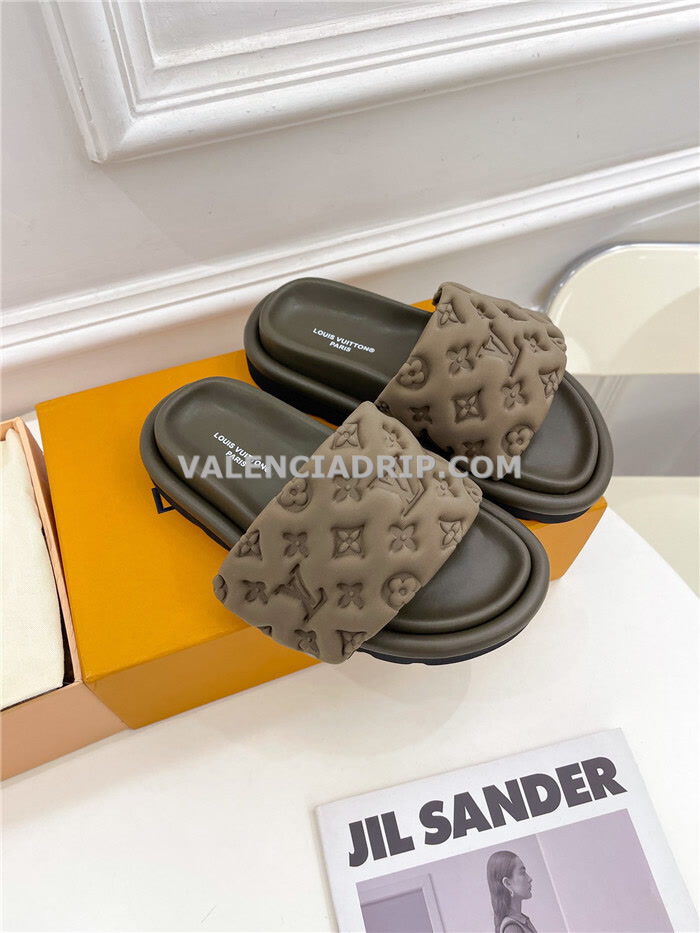 Chanclas Louis Vuitton - Marrón