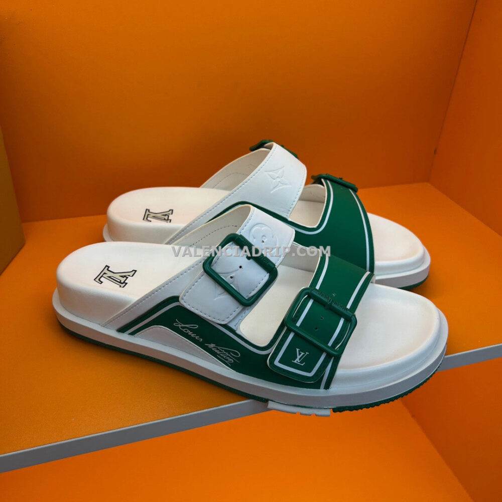 Chanclas Louis Vuitton - Verde