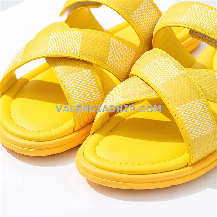 Chanclas Louis Vuitton - Amarillo