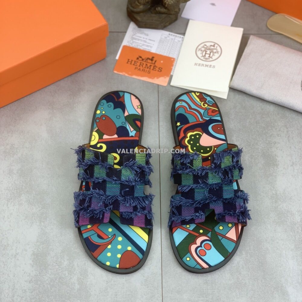 Chanclas Hermes - Azul