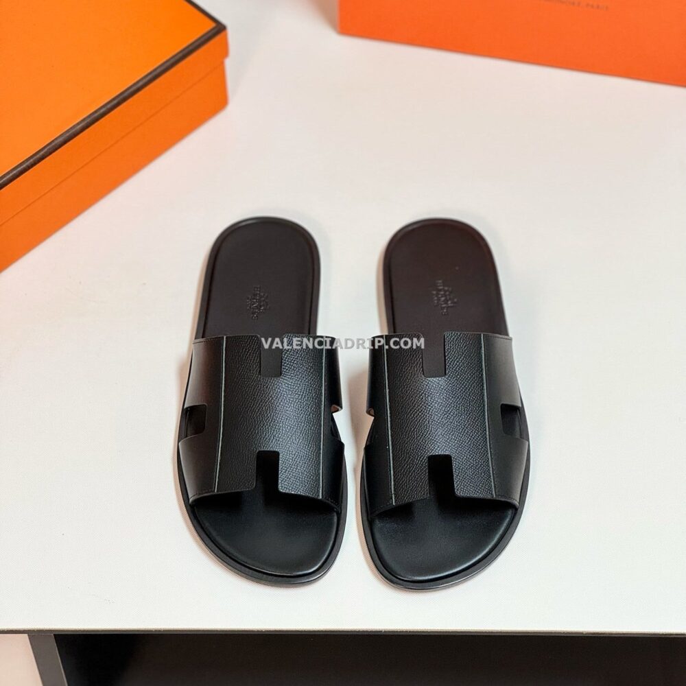 Chanclas Hermes - Negro