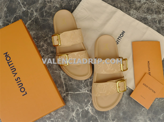 Chanclas Louis Vuitton - Beige