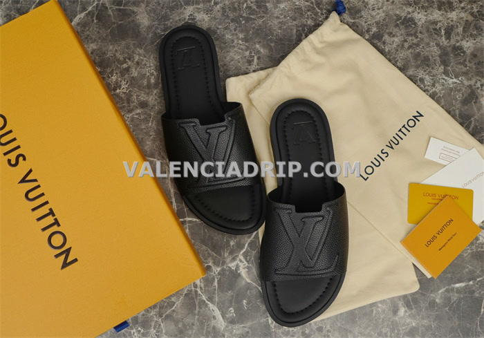 Chanclas Louis Vuitton - Negro