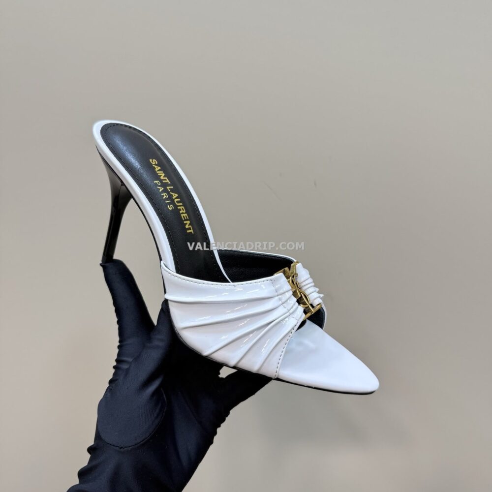 Tacones de mujer YSL - Blanco