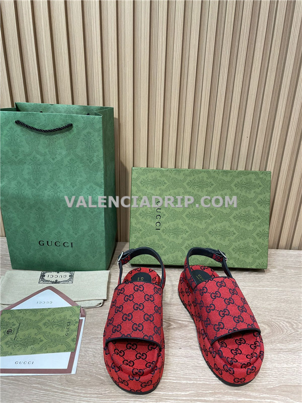 Chanclas GUCCI - Rojo
