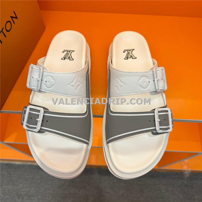 Chanclas Louis Vuitton - Blanco