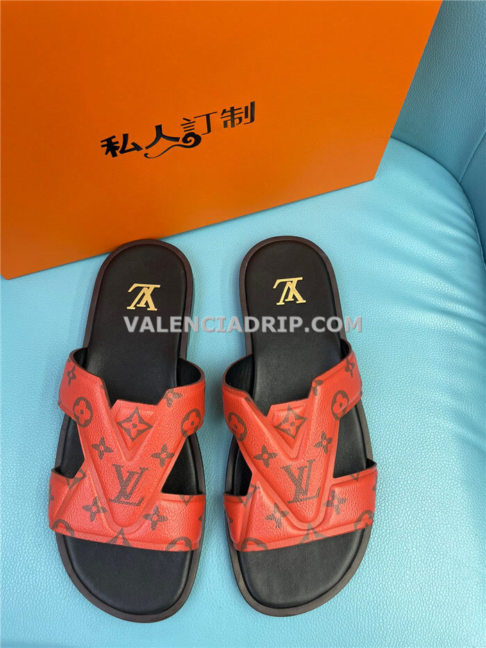 Chanclas Louis Vuitton - Rojo