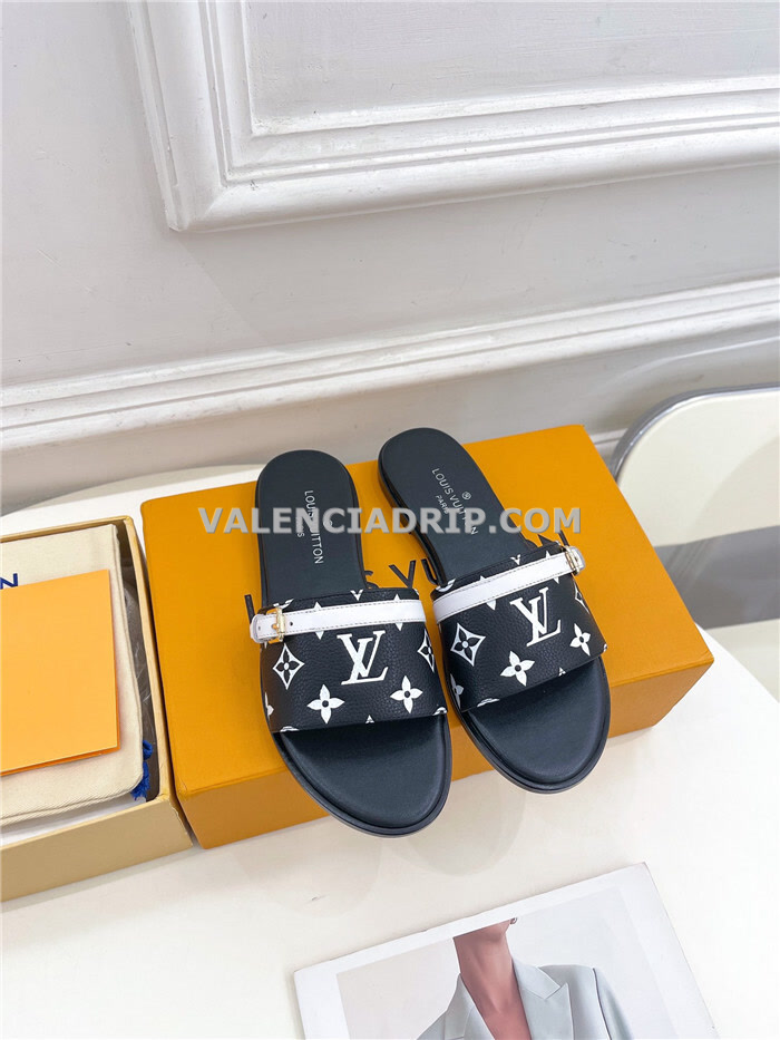 Chanclas Louis Vuitton - Negro
