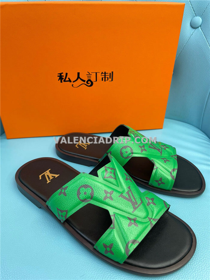 Chanclas Louis Vuitton - Verde