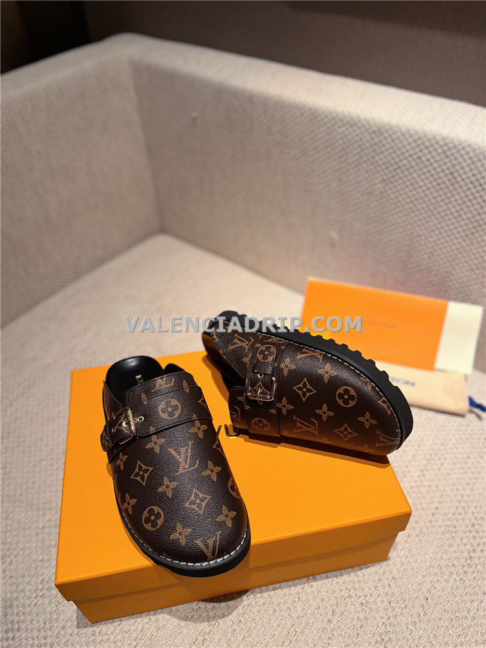 Chanclas Louis Vuitton - Marrón