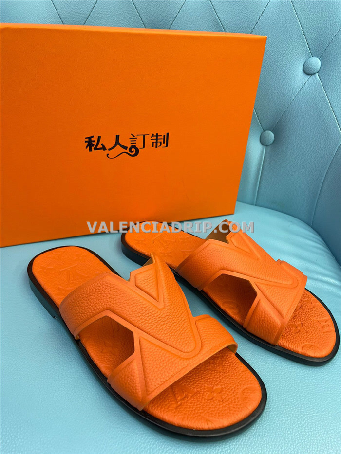 Chanclas Louis Vuitton - Naranja