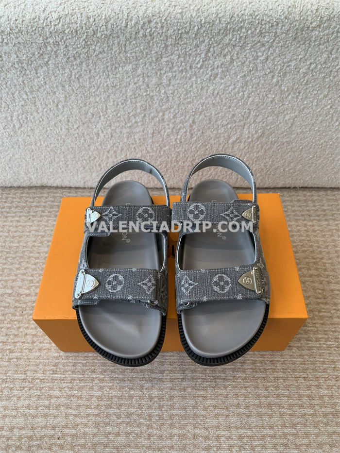 Chanclas Louis Vuitton - Gris