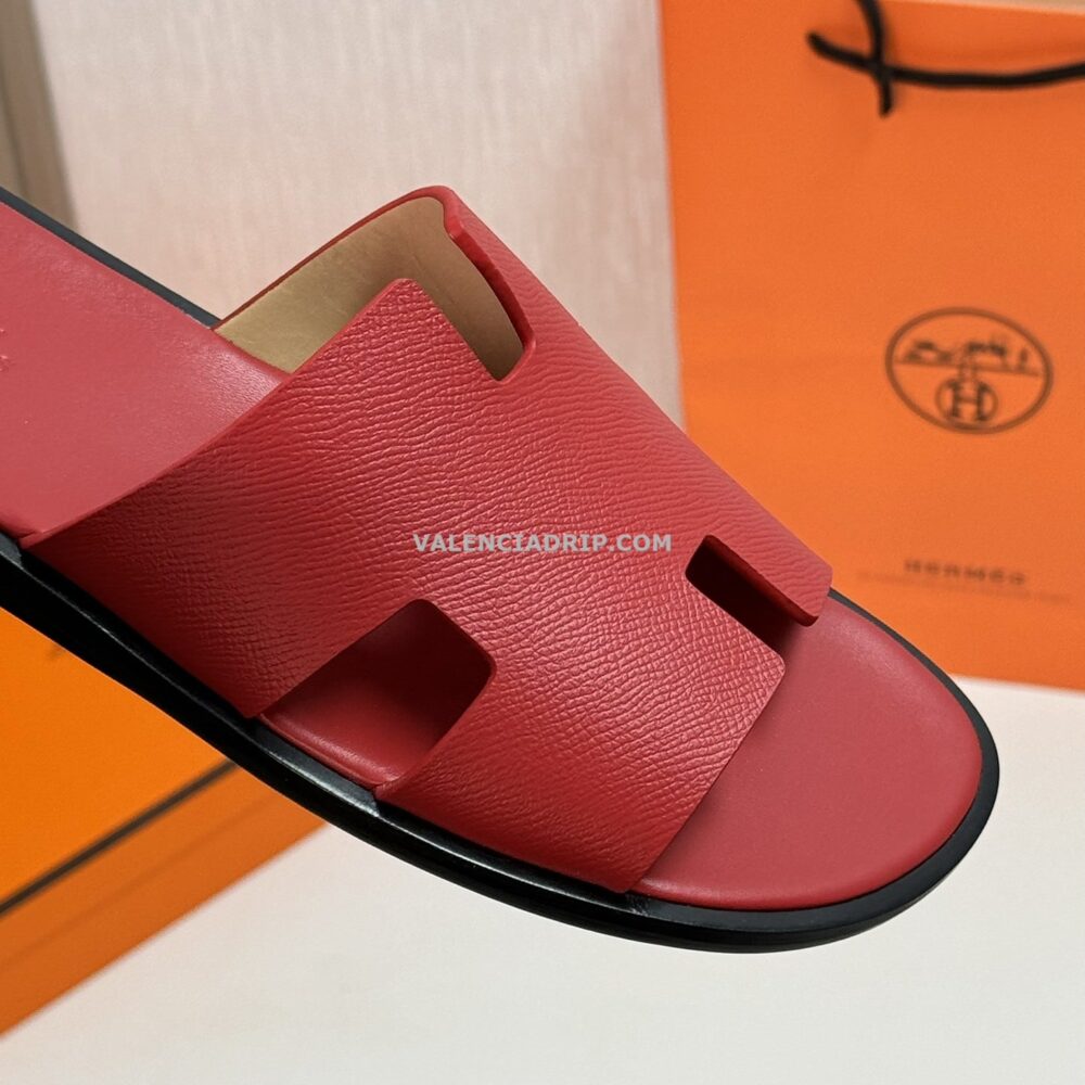 Chanclas Hermes - Rojo
