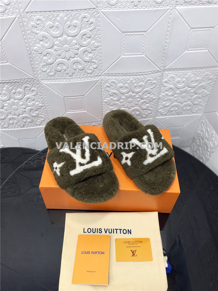 Chanclas Louis Vuitton - Verde