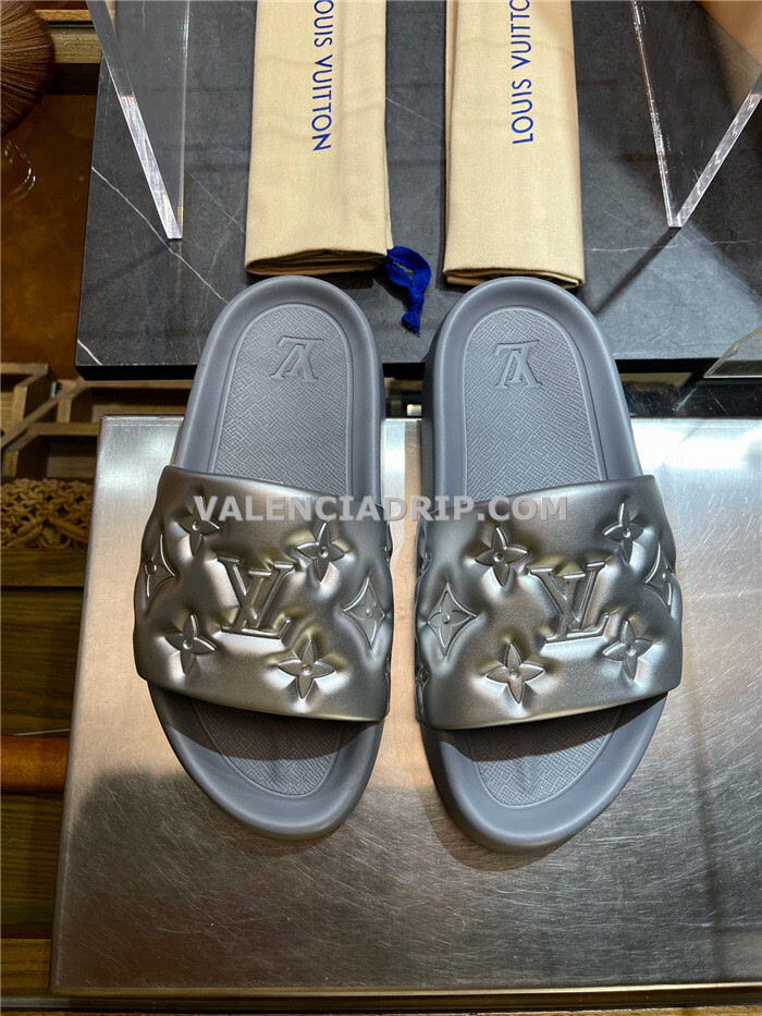 Chanclas Louis Vuitton - Gris