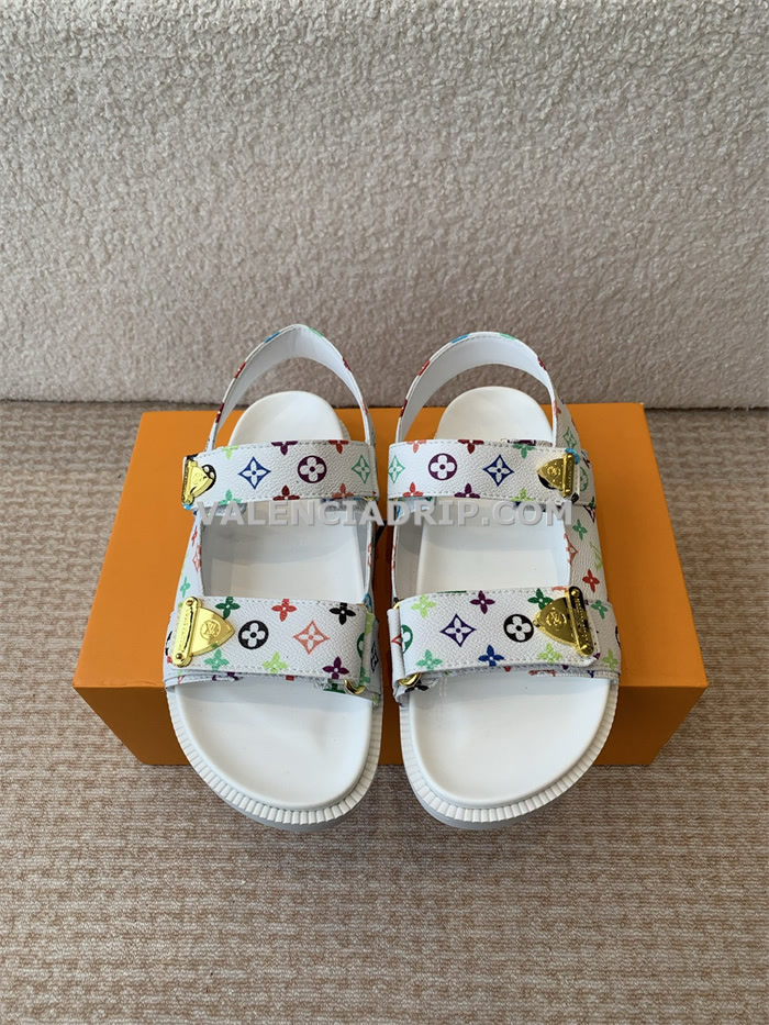 Chanclas Louis Vuitton - Blanco