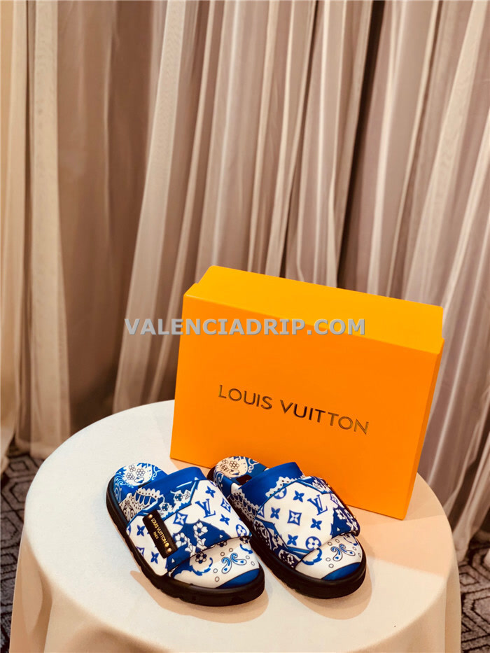 Chanclas Louis Vuitton - Azul