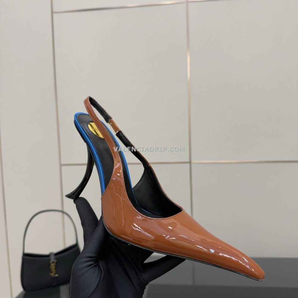 Tacones de mujer YSL - Marrón