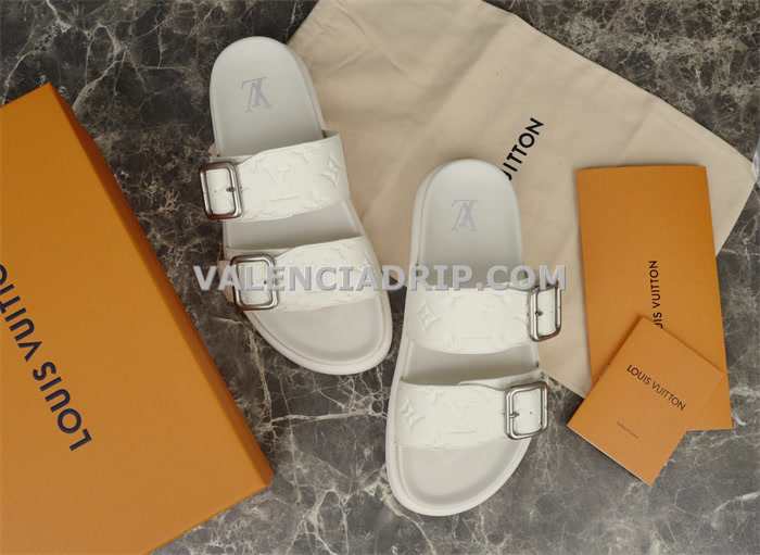 Chanclas Louis Vuitton - Blanco