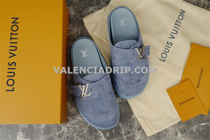 Chanclas Louis Vuitton - Azul