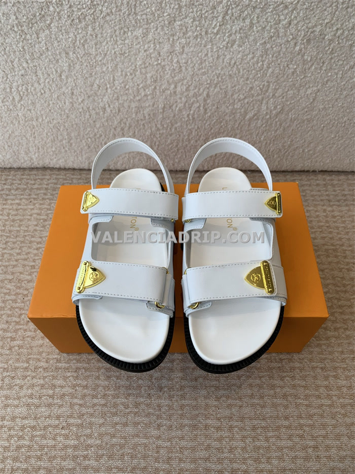Chanclas Louis Vuitton - Blanco