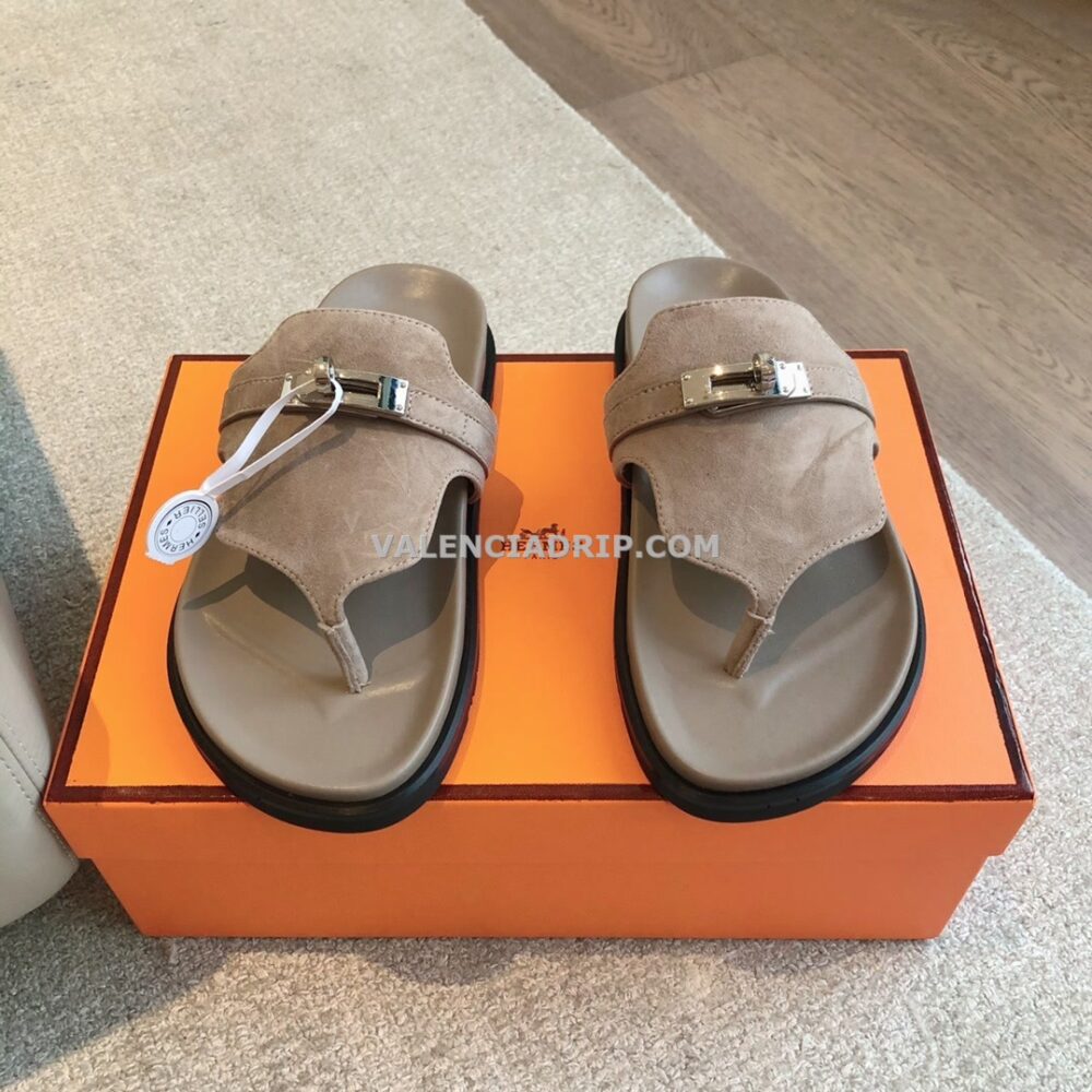 Chanclas Hermes - Beige