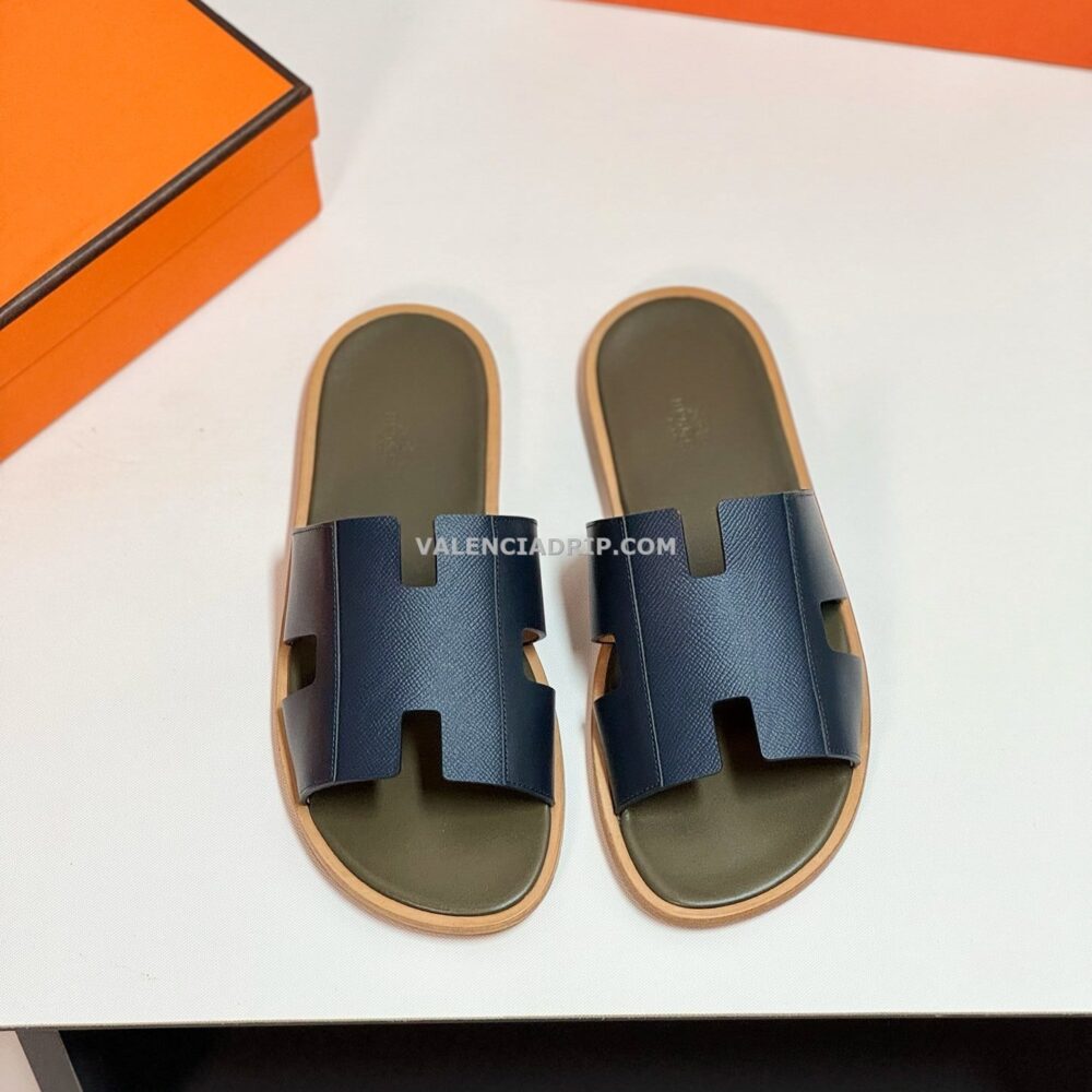 Chanclas Hermes - Negro